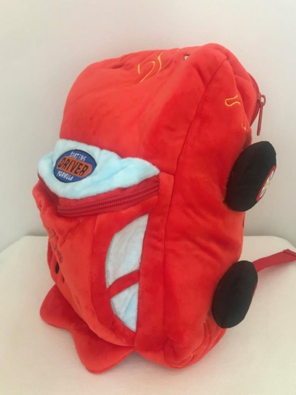 Peluş Çanta Araba Şeklinde Çocuk Çanta - 2