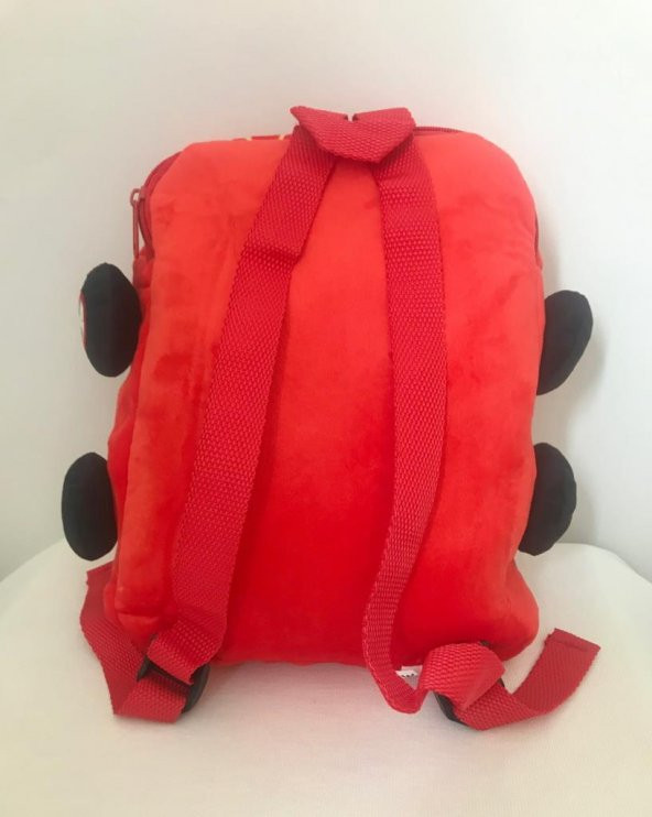 Peluş Çanta Araba Şeklinde Çocuk Çanta - 3