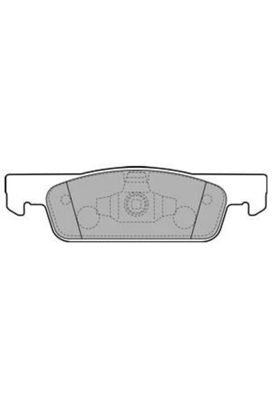 DELPHİ FREN BALATASI ON CLIO IV SANDERO II SYMBOL II ürün görseli 1