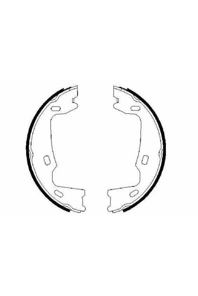 Bosch EL FREN BALATASI ( OPEL   VECTRA A / VECTRA B 93-02 ) ürün görseli