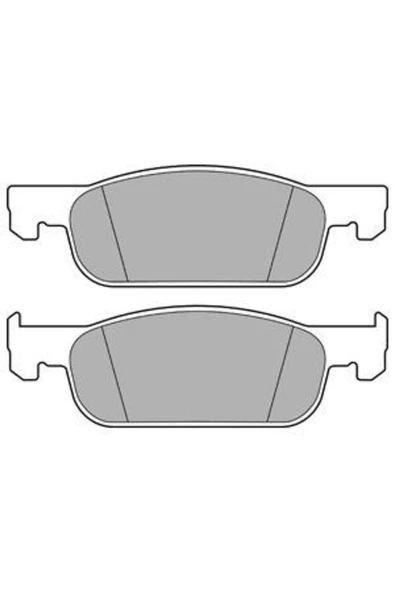 DELPHİ FREN BALATASI ON GENIS TIP  RENAULT CLIO IV  SYMBOL II  DACIA SANDERO II ürün görseli 1