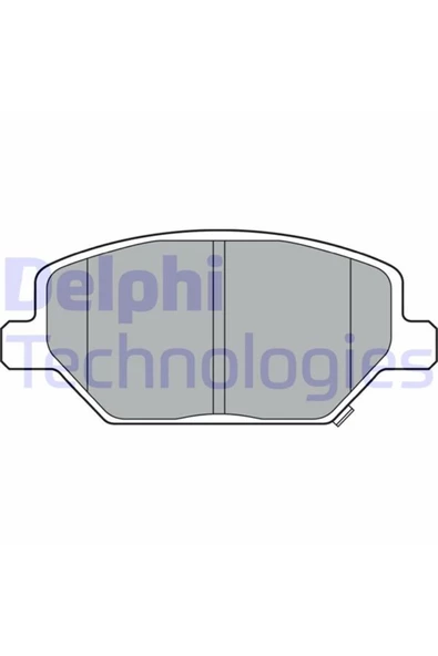 DELPHİ FREN BALATASI ON 17  (OPEL  INSIGNIA B)