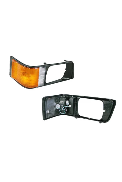 Depo Mitshubishi L300 87>92 Ön Sağ Sinyal Çerçevesi Ampullü 214-1212R-AE2 ürün görseli