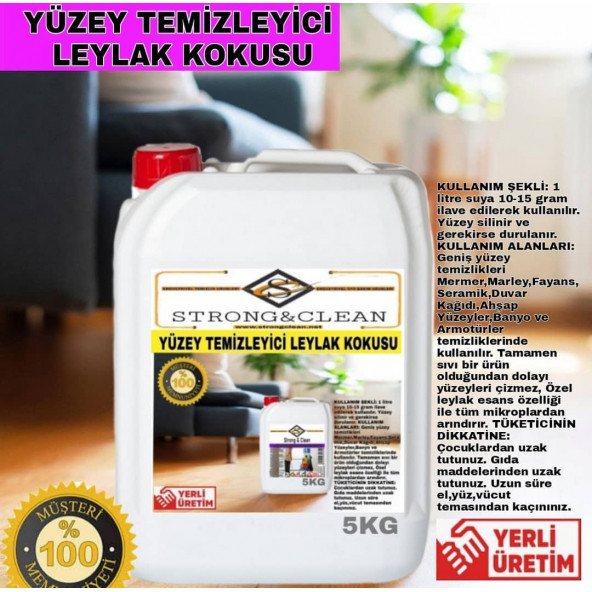 Yüzey Temizleyici Leylak Kokulu 5kg - 2