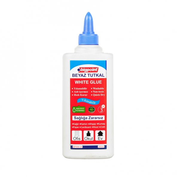 Bigpoint Beyaz Tutkal 250 ml - 1