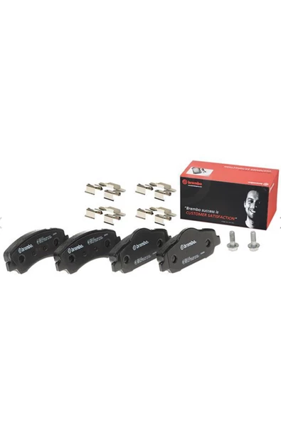 Brembo BRE-P 61 113-FREN BALATASI ON PEUGEOT: 301 - 1.2 VTI 72 12- 1.6 VTI 115 12-C-ELYSEE 1.2 VTI 1