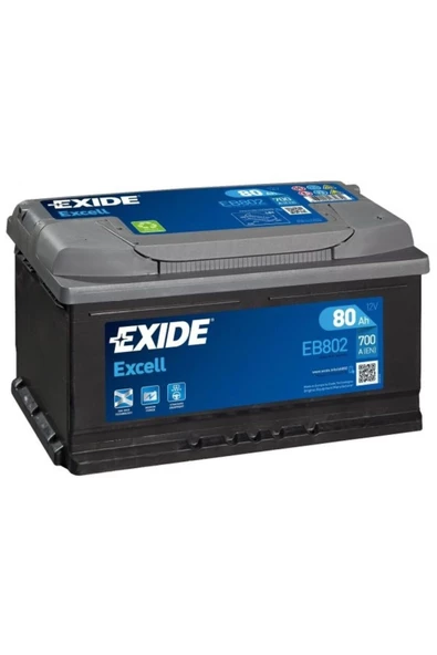 EXIDE EB802 80Ah 700A 315x175x175 (mm)