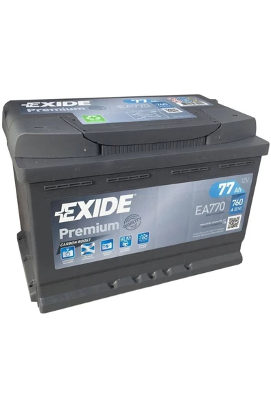 EXIDE EA770 77Ah 760A 278x175x190 (mm)