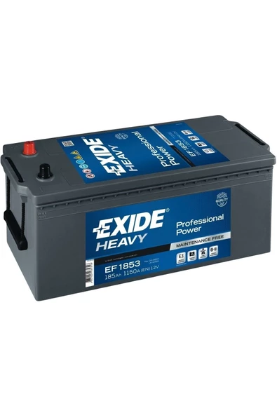 EXIDE EF1853 185Ah 1150A 513x223x223