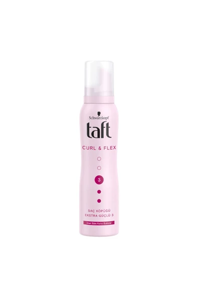 Taft Saç Köpüğü Curl & Flex 150 ml