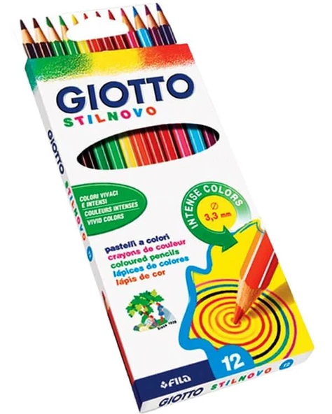Giotto Stilnovo Kuru Boya Seti 12li