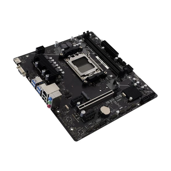 Biostar A620MH AURORA DDR5 5600MHz AM5 Micro ATX Anakart - 3