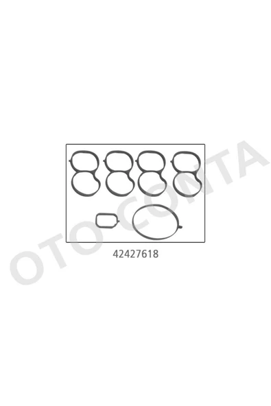 OTO CONTA Emme Manifolt Oring Takım Doblo Lınea 1.6 Mjt 71754211 Uyumlu