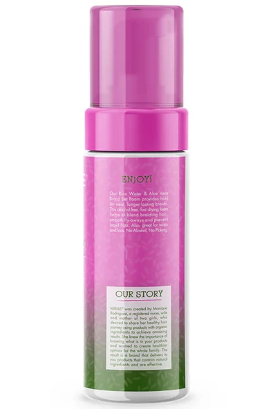 Mielle Rice Water & Aloe Vera Örgü Şekillendirici Saç Köpüğü 222ML - 3