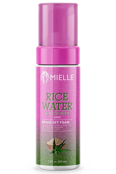 Mielle Rice Water & Aloe Vera Örgü Şekillendirici Saç Köpüğü 222ML