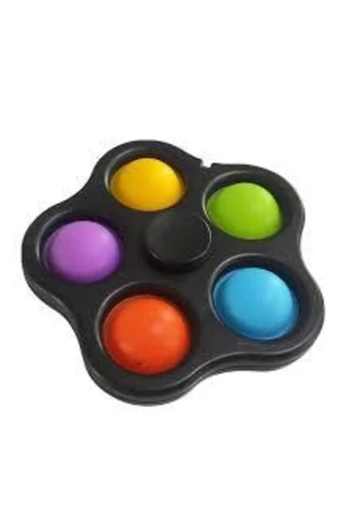 Yenigeldi Popit Stres Çarkı, Duyusal Stres Çarkı, Renkli Popit Stres Çarkı, Fidget Duyusal Oyuncaklar - 3