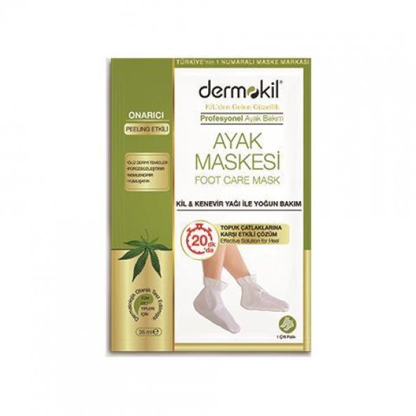 Dermokil Ayak Maskesi 35 ML - 1