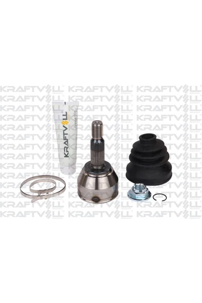 Kraftvoll Aks Kafası Dıs (SAG / SOL) Connect 1,8tdcı 75ps 02>13 (dıs Freze:25, Tek,trafı Ic Freze:24, Conta Ca
