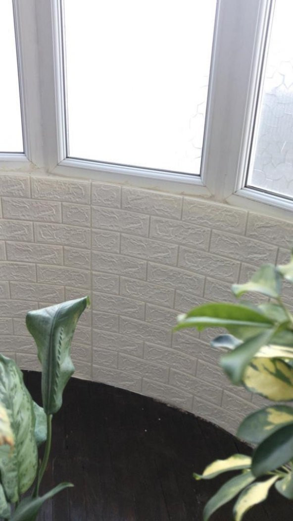 Renkli Duvarlar 70x38 cm(0,27m2)Kendinden Yapışkanlı 3D Esnek Duvar Kağıdı Paneli - 3