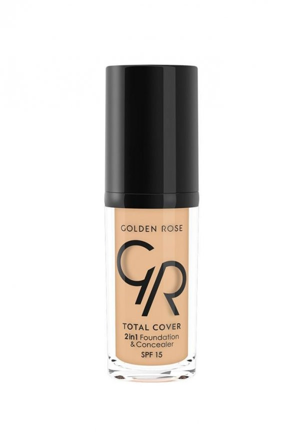 Golden Rose Total Cover Foundation 03 Almond 30 ml