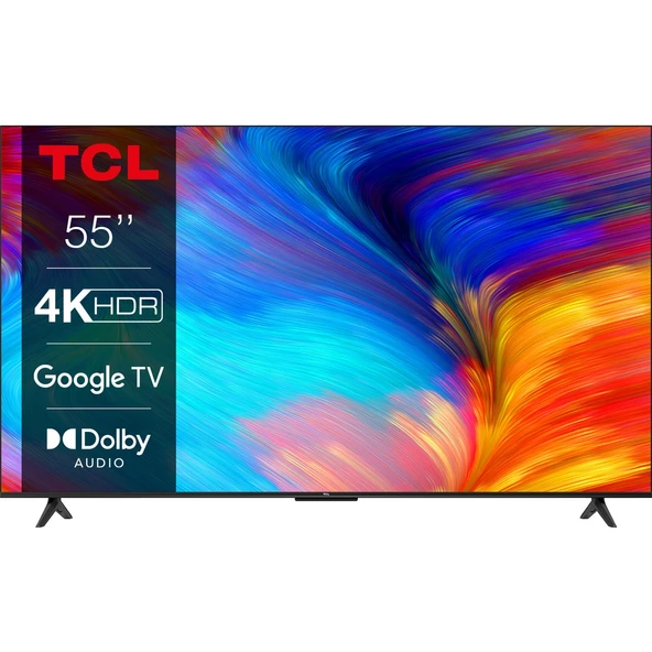 TCL 55V6A 4K Ultra HD 55" 140 Ekran Uydu Alıcılı Google Smart LED TV