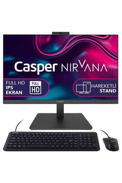 Casper Nirvana A60.5700-DF00X-V RYZEN 7-5700U 32GB RAM 1TB NVMe SSD GEN4 FREEDOS All In One