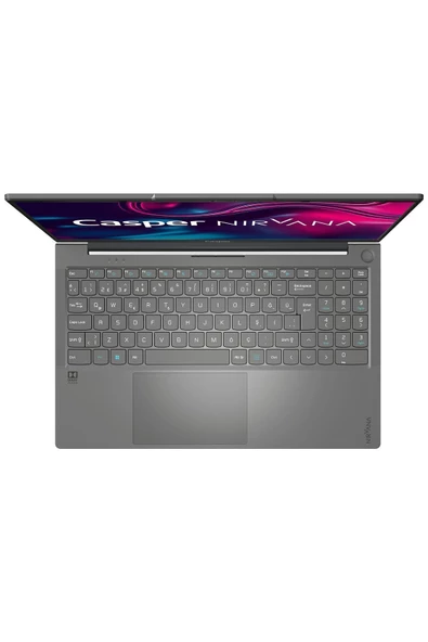 Casper Nirvana X600.1270-8V00X-G-F Intel Core i7-12700H 8GB RAM 500GB NVMe SSD FREEDOS 15,6" Laptop - Resim 3