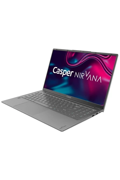 Casper Nirvana X600.1270-8V00X-G-F Intel Core i7-12700H 8GB RAM 500GB NVMe SSD FREEDOS 15,6" Laptop - Resim 2