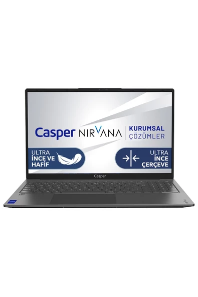 Casper Nirvana X700 Ultra 7 155H 16GB 1TB SSD 15.6" Freedos Laptop X700.155H-BF00X-G-F