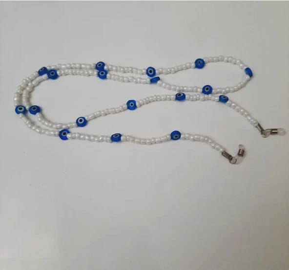 Nazar boncuklu aksesuar gözlük ipi - 2