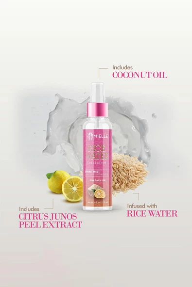 Mielle Rice Water Parlak Saç Spreyi 118ML - 3