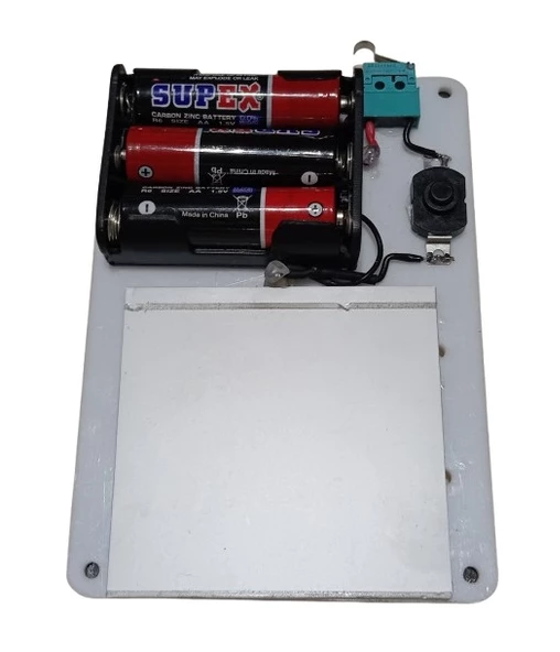 Led Panelli Switchli Pilli Mıknatısla Monte Edilen Başucu ve Dolap İçi Aydınlatma Gece Lambası - 5