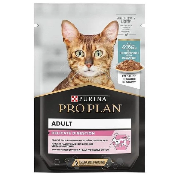 Pro Plan Delicate Okyanus Balıklı Pouch Kedi Konservesi 85 Gr