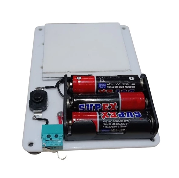 Led Panelli Switchli Pilli Mıknatısla Monte Edilen Başucu ve Dolap İçi Aydınlatma Gece Lambası - 2