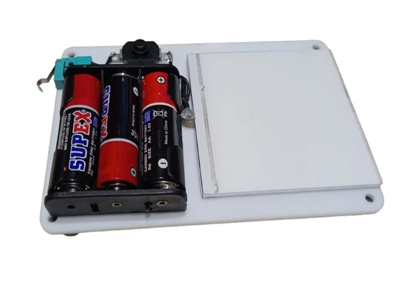 Led Panelli Switchli Pilli Mıknatısla Monte Edilen Başucu ve Dolap İçi Aydınlatma Gece Lambası - 3