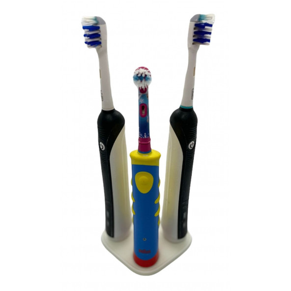 Oral B için 3lü Diş Fırça Standı