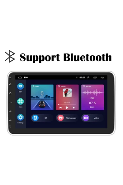 Kgn 10.1 " Tablet I?os & Android Full Hd Carplay Navi?gasyon,wi?-fi?,radi?o - 3