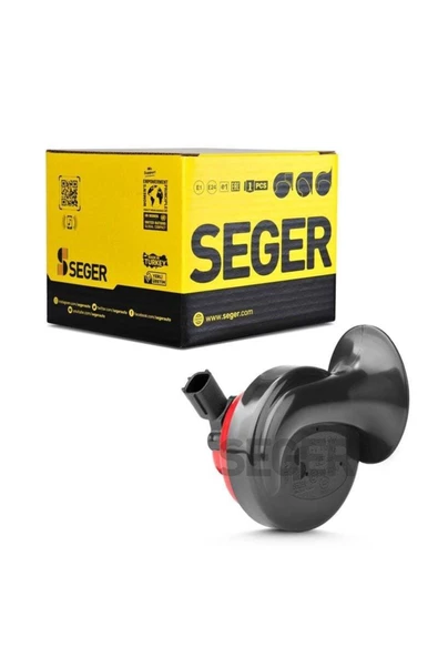 Seger -60b Salyangoz Korna 12v (dadat), Kalın Ses, Molex Soket (hyundai)