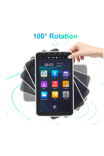 Kgn 10.1 " Tablet I?os & Android Full Hd Carplay Navi?gasyon,wi?-fi?,radi?o - 8