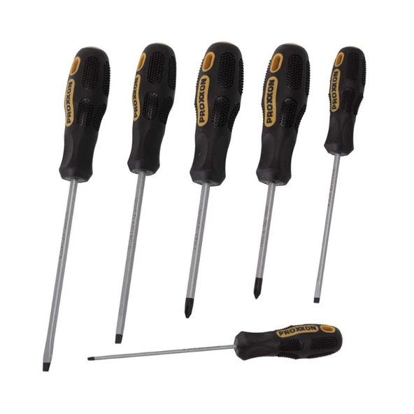 Proxxon 22604 Tornavida Seti Düz + Yıldız Uçlu 6 Parça - 3