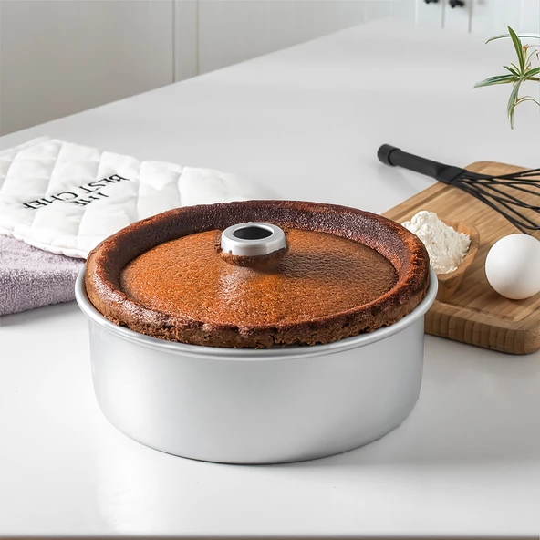 Porsima 15974 Kek Kalıbı Turta Kalıbı Yuvarlak Kek Kalıbı Alüminyum Kek Kalıbı - 5