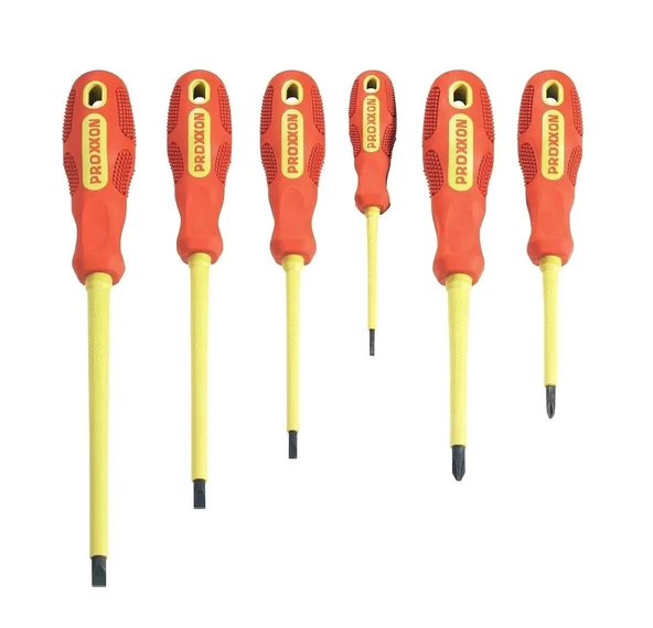 Proxxon 22630 Tornavida Seti Düz + Yıldız İzoleli 6 Parça - 2