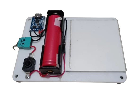 Led Panelli Switchli Şarjlı Mıknatısla Monte Edilen Başucu ve Dolap İçi Aydınlatma Gece Lambası - 4