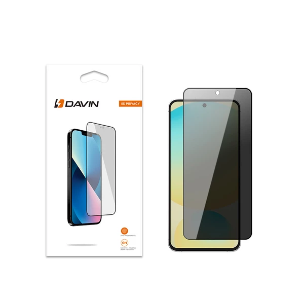 Samsung Galaxy S24 FE Davin 5D Privacy Cam Ekran Koruyucu - 2