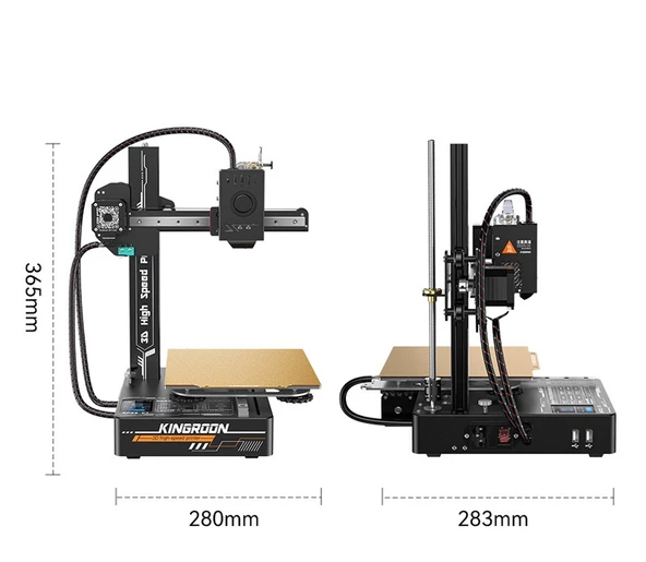 Kingroon KP3S V1 - Hızlı 3D Yazıcı - 4