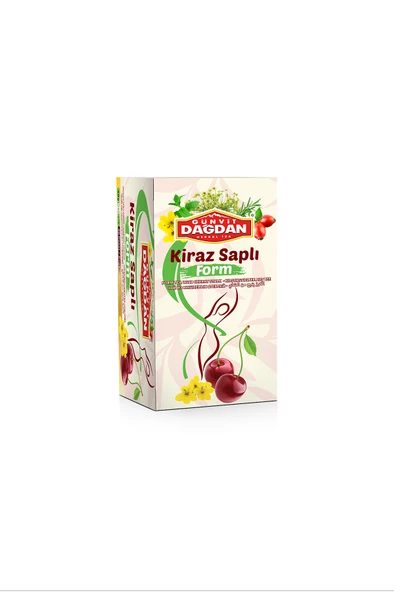 Kiraz Saplı Form Çayı  Bardak Poşet 20 li - 2