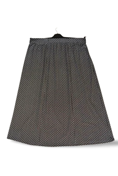 Beli Lastikli Full Likralı Pigment Penye Etek Anne Eteği Uzun Namaz Eteği - Royaleks - D3 - Resim 2