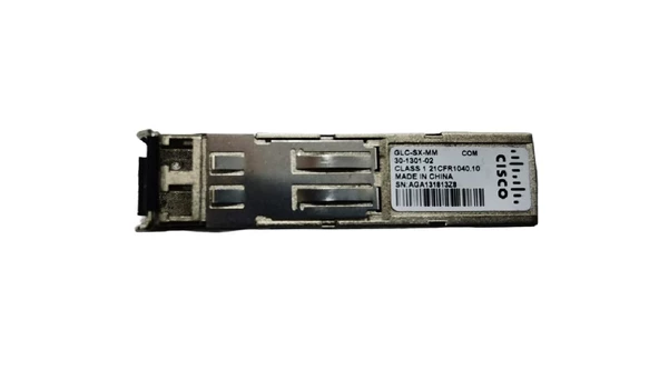 Cisco GLC-SX-MM 21CFR1040.10 CLASS 1 SFP Modül