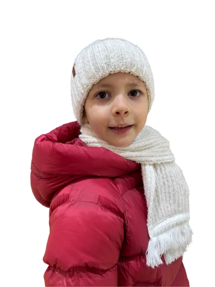 Benittokids Çocuk Şapka Eldiven Atkı Takımı 7021 - 5