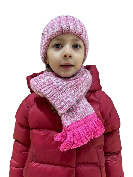 Benittokids Çocuk Şapka Eldiven Atkı Takımı 7021 - 12